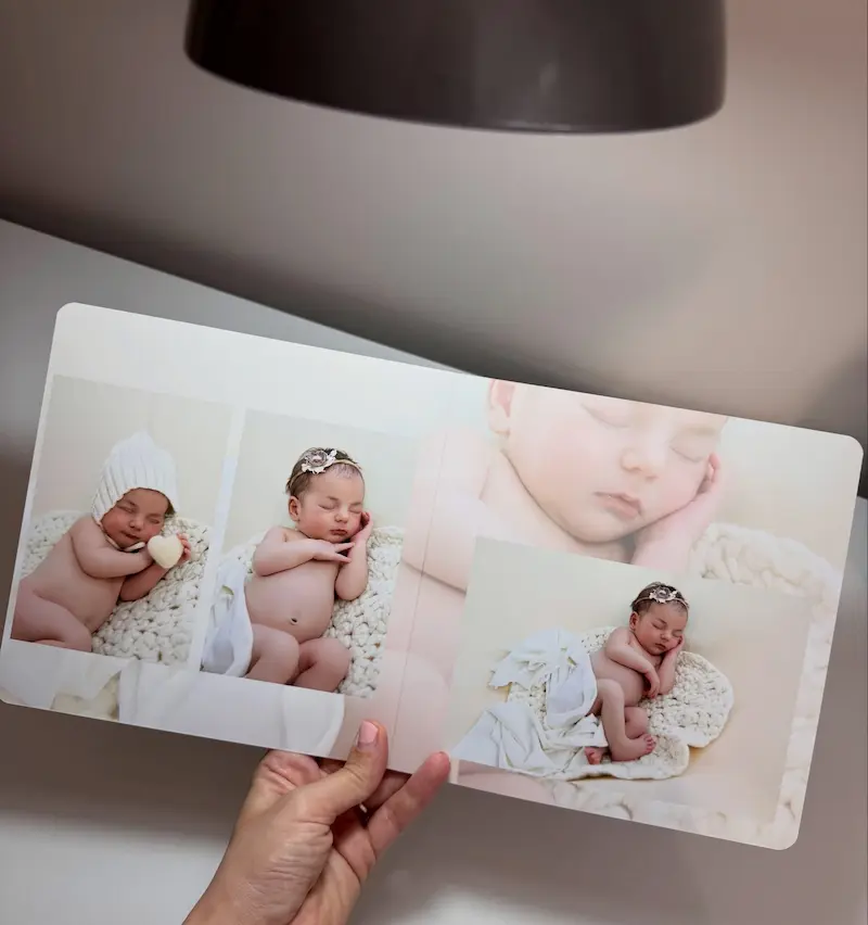Персонализиран фотоалбум - квадратен формат